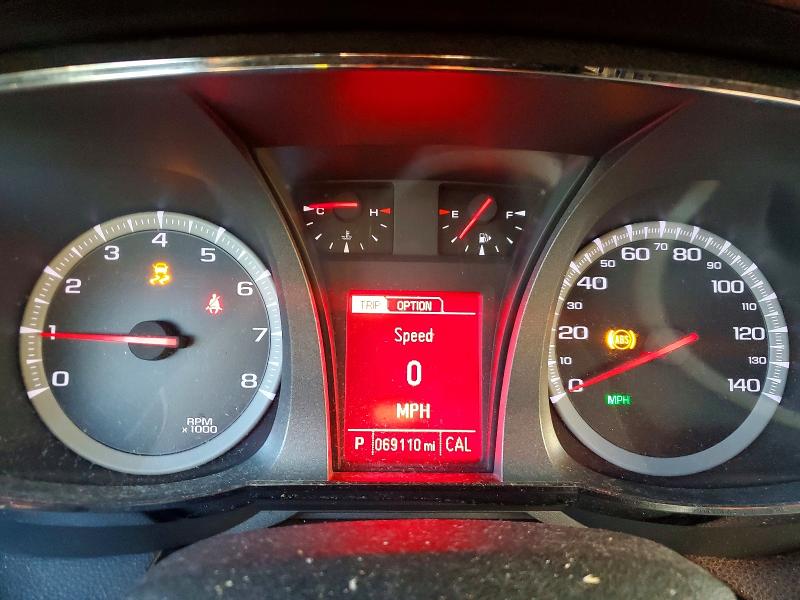 2013 Gmc Terrain VIN 2GKFLWE36D6400024 COPART salvage auction — FRONT END, Fl - Cert Of Ttl-Rebuilt&Slvg Rbld, sold $925 on 2026-07-02 (photo 9)