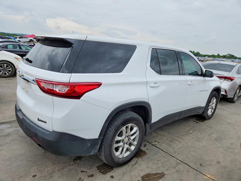 2021 Chevrolet Traverse VIN 1GNERLKW5MJ181652 COPART salvage auction — HAIL, Tx - Certificate Of Title, sold $8,900 on 2026-07-09 (photo 3)