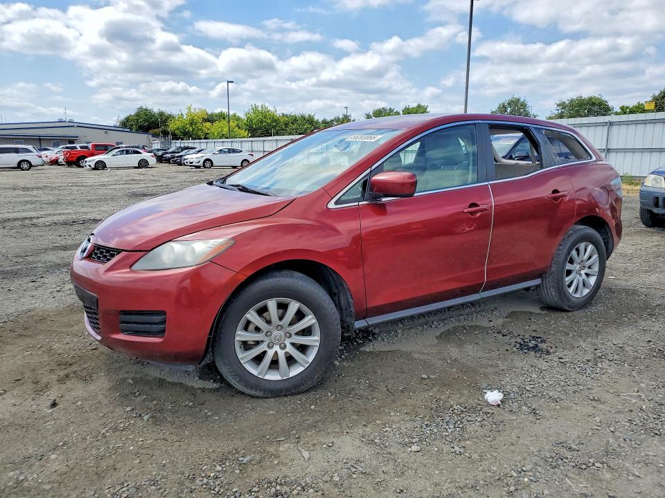 2010 Mazda Cx-7 VIN JM3ER2WM2A0328272 COPART salvage auction — VANDALISM, Ca - Salvage Certificate, sold $125 on 2026-07-14 (photo 1)