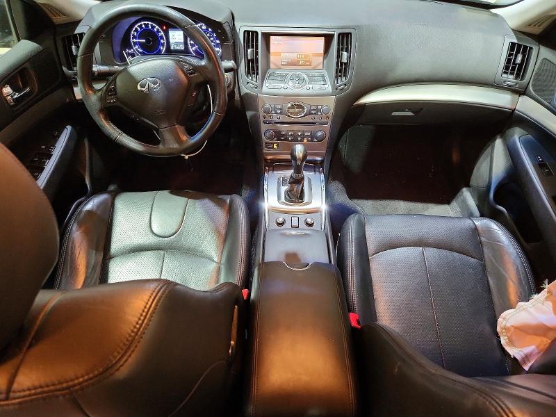 2012 Infiniti G VIN JN1DV6AR9CM862085 COPART salvage auction — SIDE, Nh - Cert Of Title-Salvage, sold $90 on 2026-07-28 (photo 8)