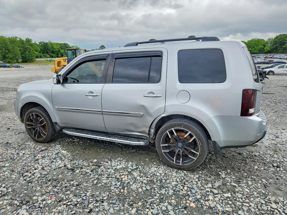 2011 Honda Pilot VIN 5FNYF3H97BB005173 COPART salvage auction — SIDE, Ga - Cert Of Title-Salvage, sold $450 on 2026-07-02 (photo 2)
