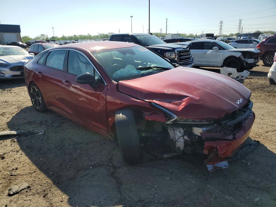 2024 Kia K5 VIN 5XXG64J25RG239107 COPART salvage auction — FRONT END, MI - SCRAP CERTIFICATE OF TITLE, sold $2,500 on 2026-07-24 (photo 4)