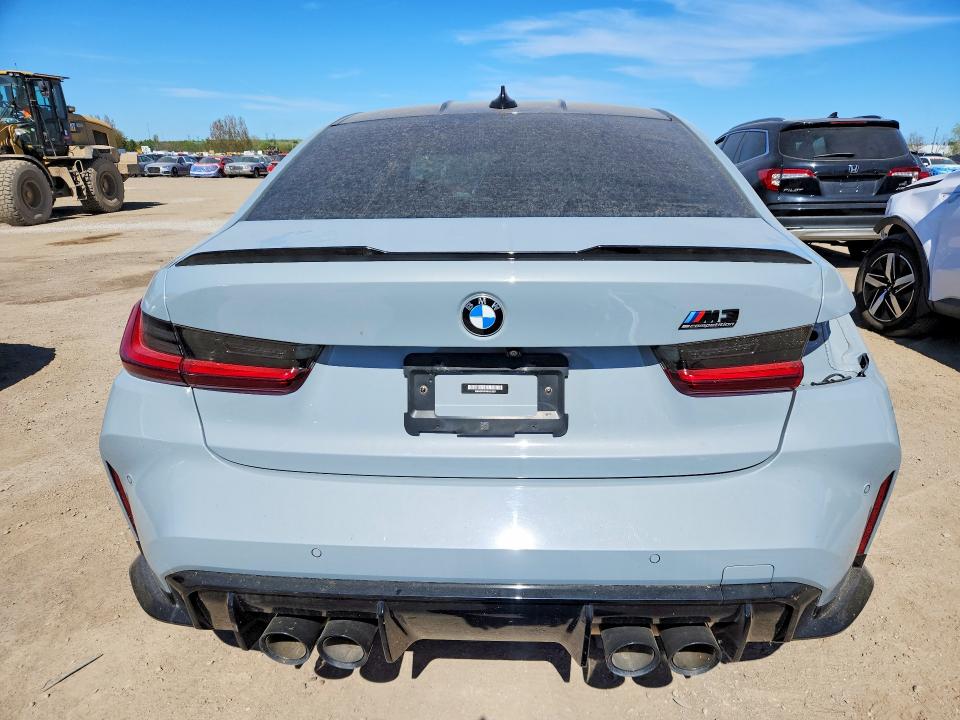 2022 BMW M3 VIN WBS43AY07NFM12027 COPART salvage auction — FRONT END, On - Permit No Brand - Unfit, sold $58,000 on 2026-07-09 (photo 6)
