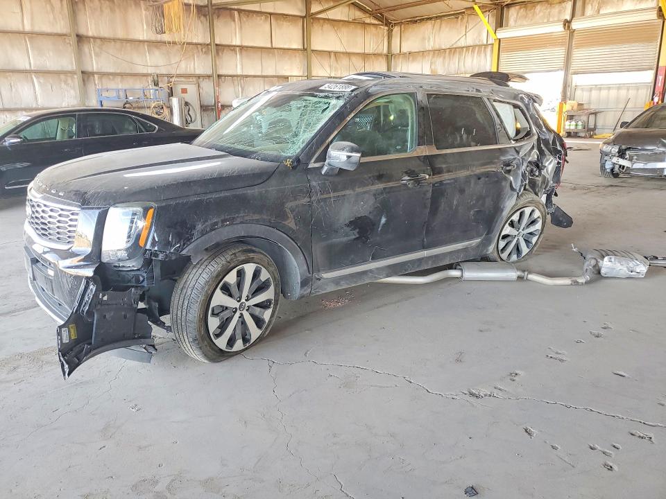 2021 Kia Telluride VIN 5XYP64HC7MG097524 COPART salvage auction — REAR END, Az - Cert Of Title - Salvage, sold $1,450 on 2026-07-22 (photo 1)