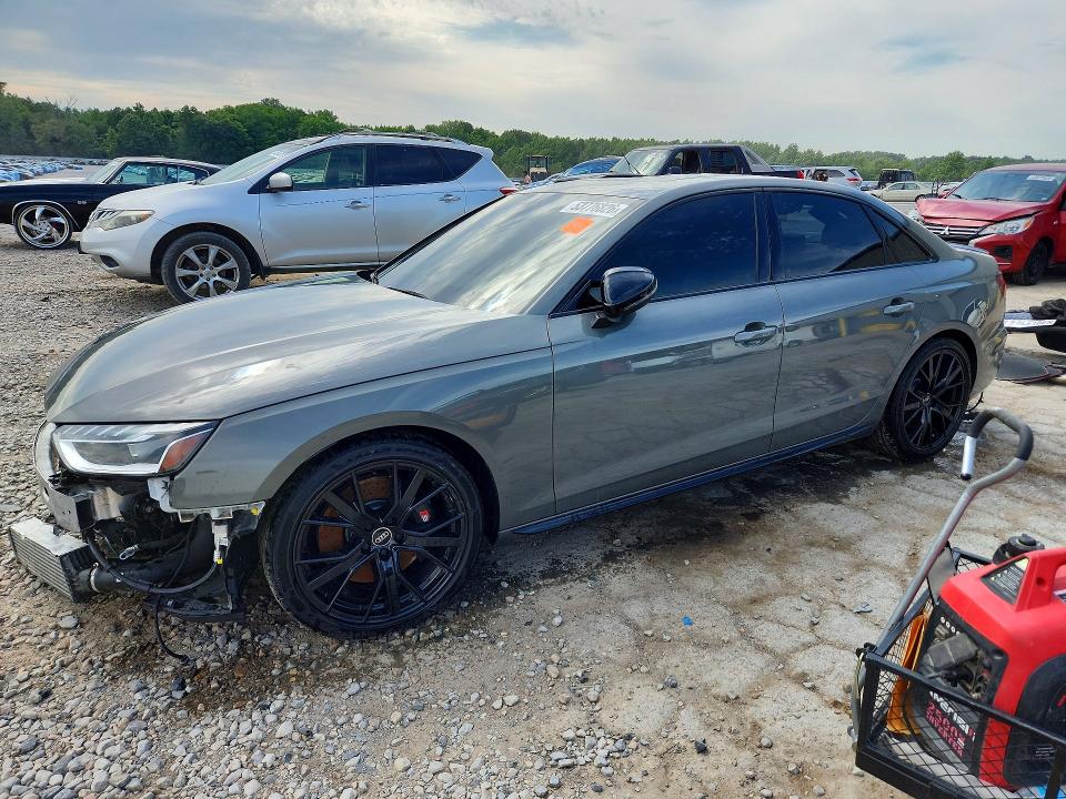 2024 Audi Rs4 VIN WAUB4AF43RA043992 COPART salvage auction — SIDE, Ga - Cert Of Title-Salvage, sold $5,800 on 2026-07-30 (photo 1)