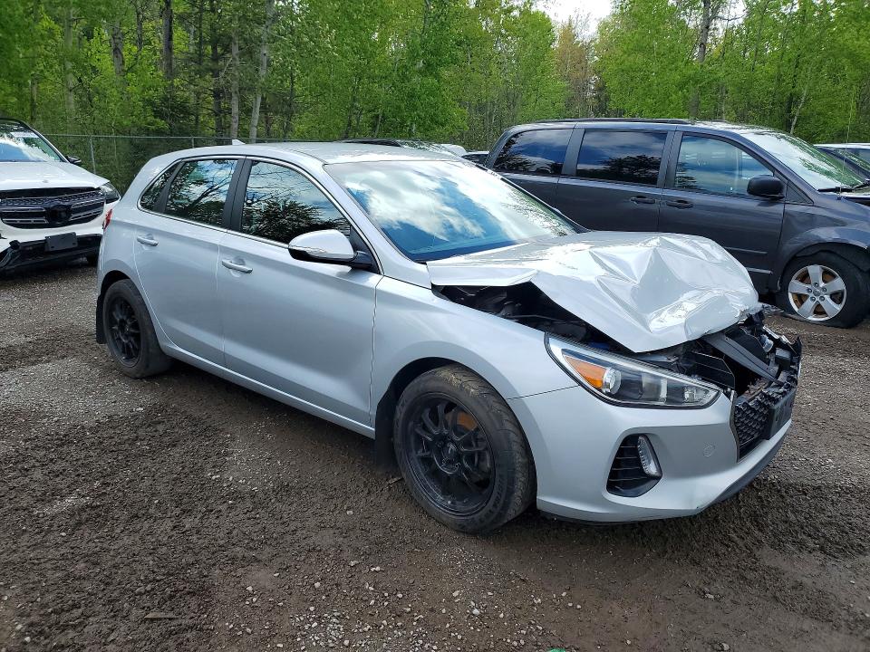 2018 Hyundai Elantra VIN KMHH35LE1JU036994 COPART salvage auction — FRONT END, On - Permit Salvage, sold $950 on 2026-07-23 (photo 4)