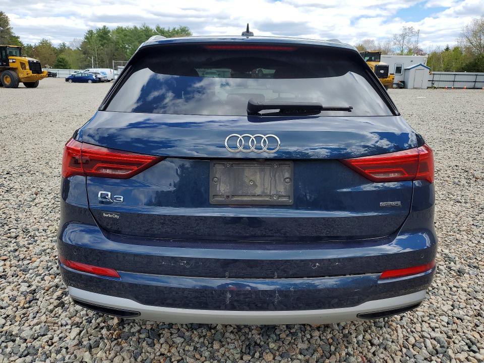 2020 Audi Q3 VIN WA1AECF34L1057951 COPART salvage auction — MINOR DENT/SCRATCHES, Me - Cert Of Title-Salvage Collisio, sold $9,900 on 2026-07-09 (photo 6)