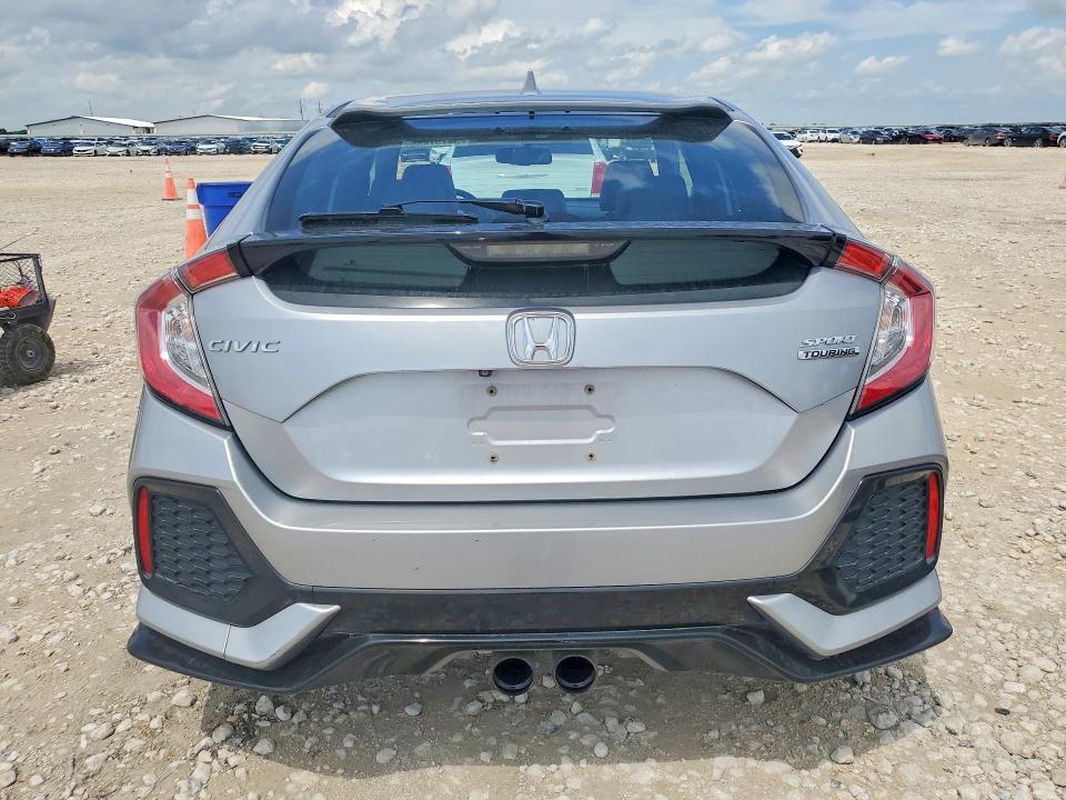 2018 Honda Civic VIN SHHFK7H92JU427889 COPART salvage auction — FRONT END, Tx - Salvage Vehicle Title, sold $325 on 2026-07-23 (photo 6)