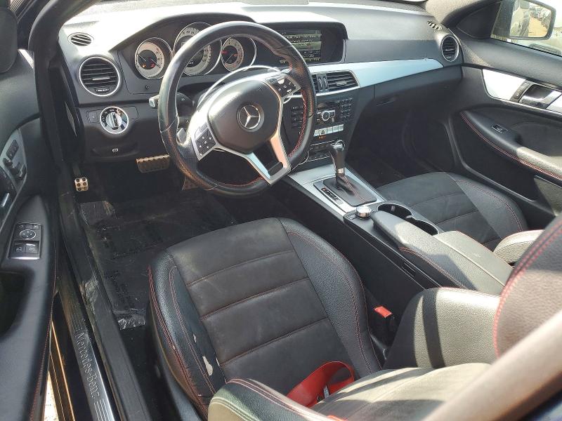 2014 Mercedes-benz C-klasse VIN WDDGJ4HB7EG162964 COPART salvage auction — REAR END, Il - Salvage Certificate, sold $550 on 2026-07-23 (photo 8)