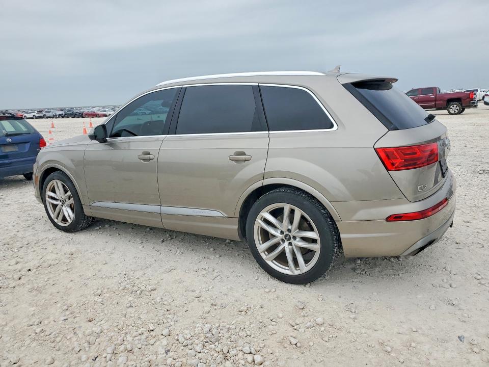 2017 Audi Q7 VIN WA1VAAF77HD023125 COPART salvage auction — MECHANICAL, Tx - Certificate Of Title, sold $4,300 on 2026-07-02 (photo 2)