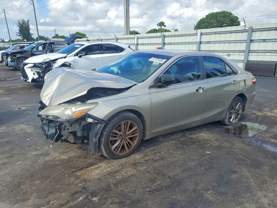 2016 Toyota Camry VIN 4T1BF1FK3GU554167 COPART salvage auction — FRONT END, Fl - Cert Of Title Slvg Rebuildable, sold $1,150 on 2026-07-03 (photo 1)