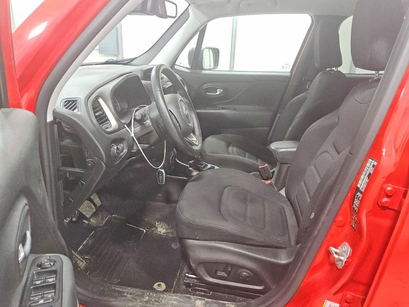 2022 Jeep Renegade VIN ZACNJDB16NPN50575 COPART salvage auction — MINOR DENT/SCRATCHES, In - Certificate Of Title, sold $11,400 on 2026-07-09 (photo 7)
