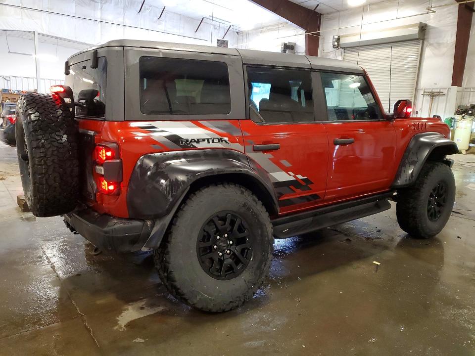 2024 Ford Bronco VIN 1FMEE0RR6RLA49851 COPART salvage auction — UNDERCARRIAGE, Mn - Cert Of Title-Salvage, sold $23,200 on 2026-07-28 (photo 3)