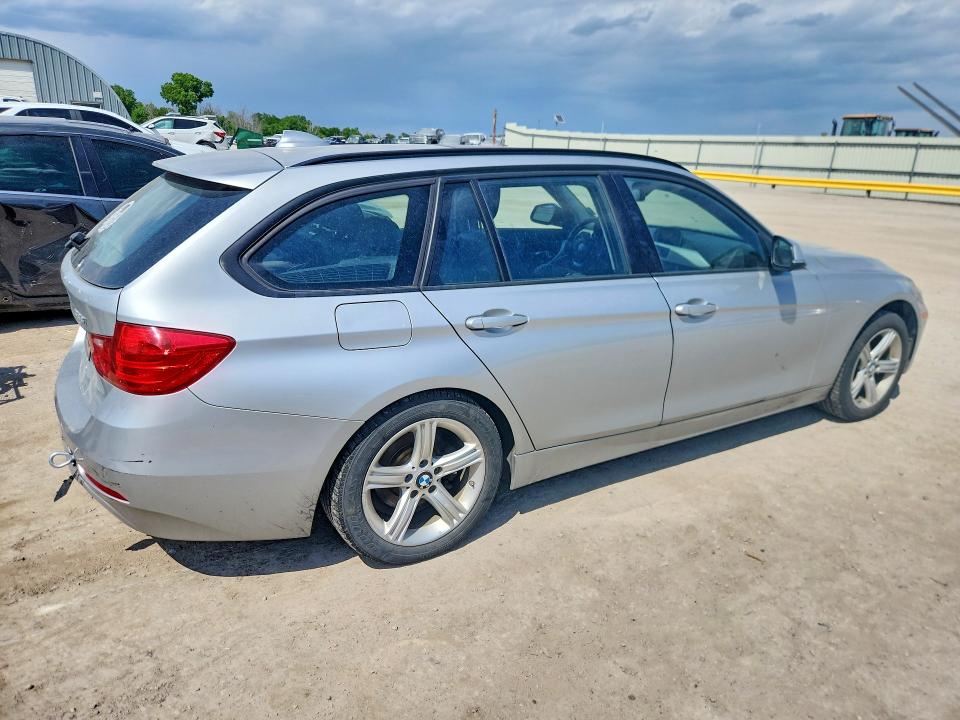 2014 BMW 3er VIN WBA3G7C54EKN37536 COPART salvage auction — REAR END, Ks - Cert Of Title-Salvage, sold $2,000 on 2026-07-20 (photo 3)