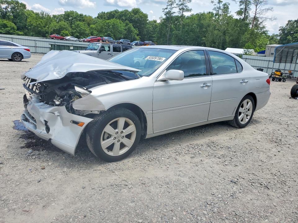 2005 Lexus Es 330 VIN JTHBA30G255059113 COPART salvage auction — FRONT END, Ga - Cert Of Title-Salvage, sold $500 on 2026-07-07 (photo 1)