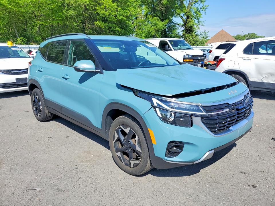 2024 Kia Seltos VIN KNDERCAAXR7633758 COPART salvage auction — FRONT END, NJ - CERT OF TITLE-SALVAGE, sold $8,000 on 2026-07-28 (photo 4)