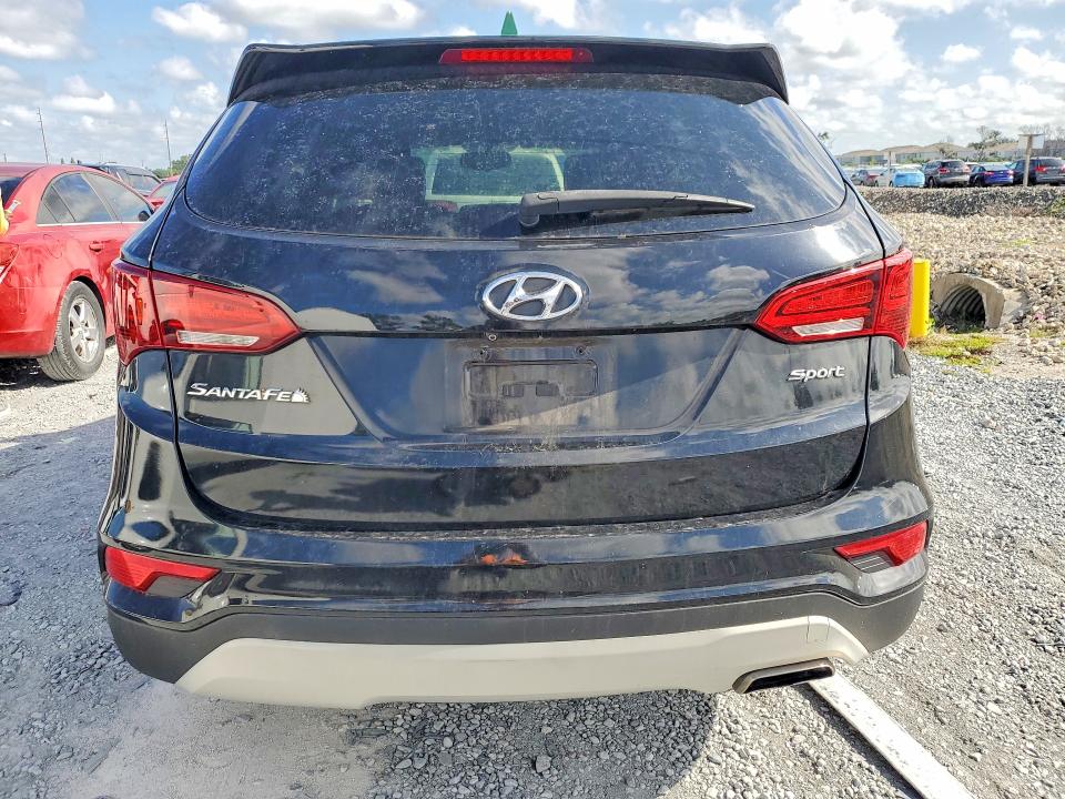 2017 Hyundai Santa fe VIN 5XYZU3LB0HG429722 COPART salvage auction — FRONT END, Fl - Cert Of Title Slvg Rebuildable, sold $2,300 on 2026-07-31 (photo 6)
