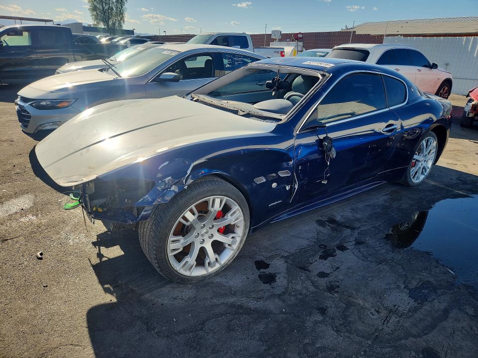 2009 Maserati Granturismo VIN ZAMHL45A990047989 COPART salvage auction — FRONT END, Nv - Certificate Of Title (P), sold $6,000 on 2026-07-08 (photo 1)
