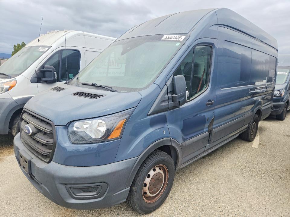 2020 Ford Transit VIN 1FTBR3X83LKB27698 COPART salvage auction — SIDE, CA - CERTIFICATE OF TITLE, sold $17,400 on 2026-07-31 (photo 1)