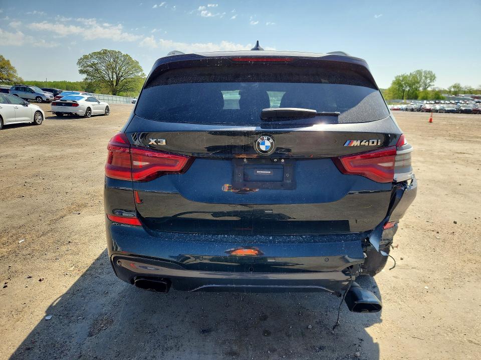 2018 BMW X3 VIN 5UXTS3C58J0Y95222 COPART salvage auction — REAR END, Wi - Certificate Of Title, sold $13,700 on 2026-07-14 (photo 6)
