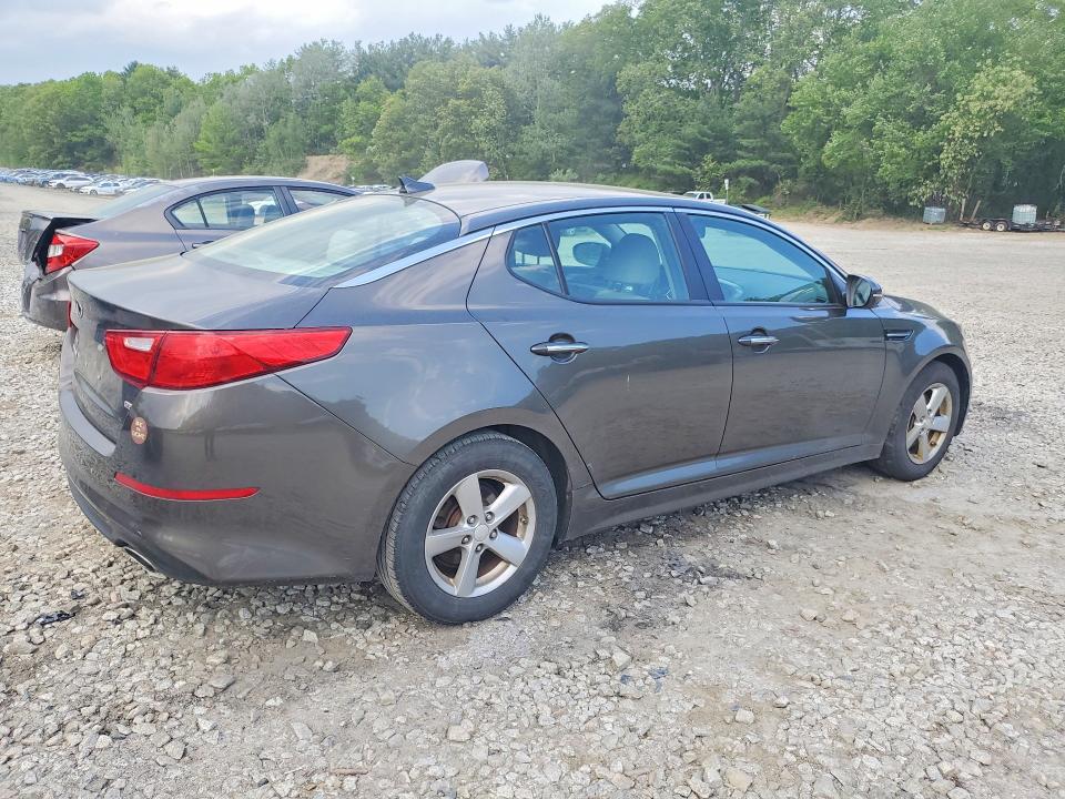 2015 Kia Optima VIN 5XXGM4A73FG399029 COPART salvage auction — FRONT END, MA - CERTIFICATE OF TITLE, sold $400 on 2026-07-23 (photo 3)