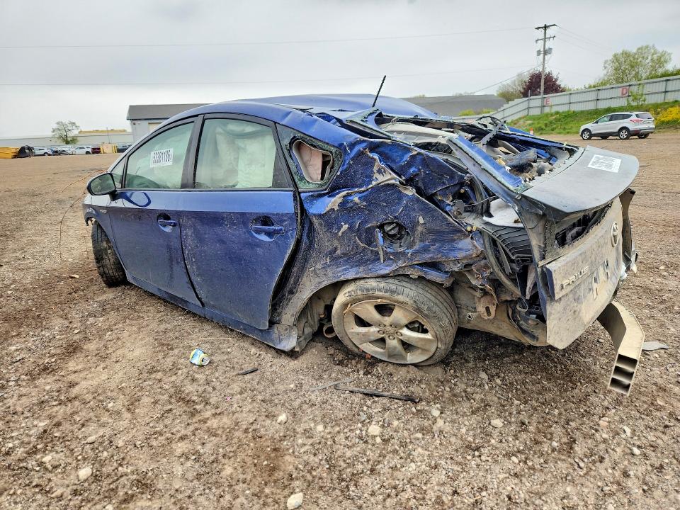2010 Toyota Prius VIN JTDKN3DU3A0196994 COPART salvage auction — ALL OVER, Mi - Certificate Of Title, sold $250 on 2026-07-08 (photo 2)