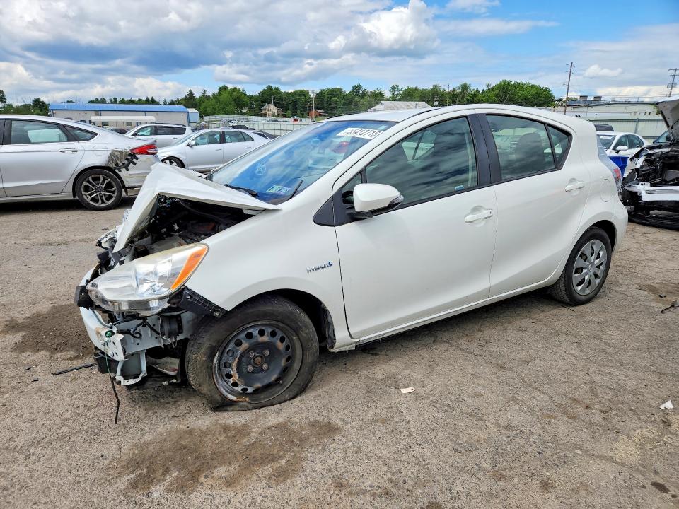 2013 Toyota Prius VIN JTDKDTB36D1543570 COPART salvage auction — FRONT END, Pa - Certificate Of Salvage, sold $825 on 2026-07-02 (photo 1)