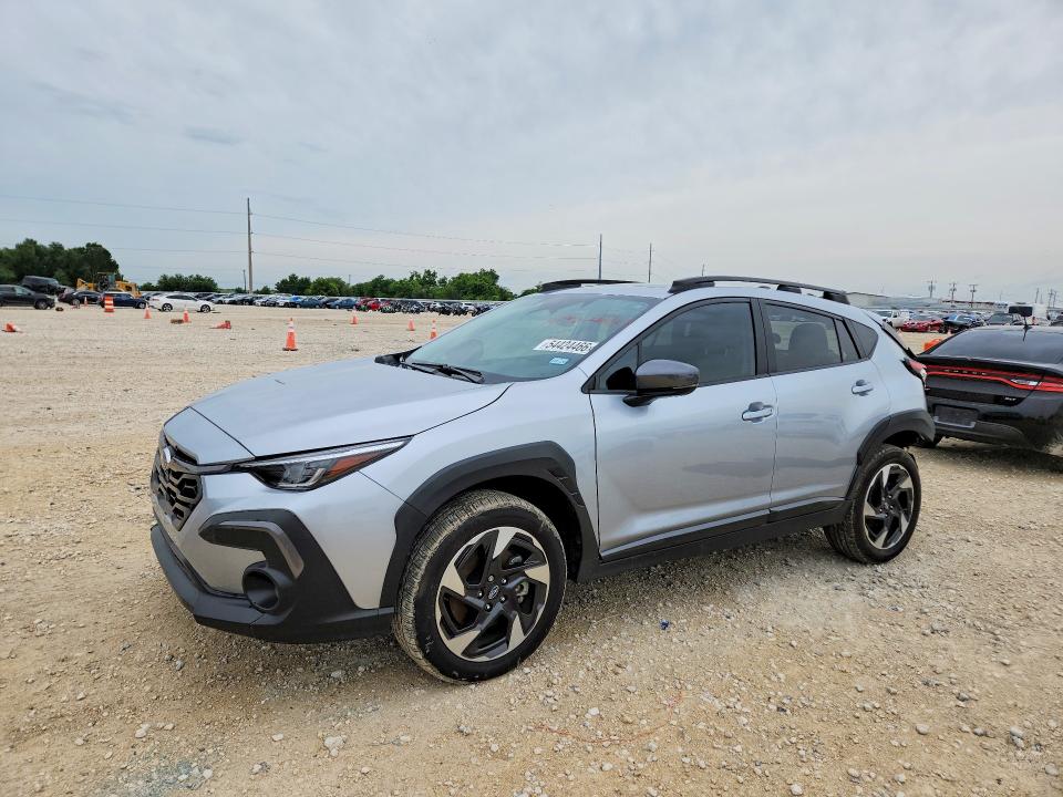 2024 Subaru Xv VIN 4S4GUHM6XR3843470 COPART salvage auction — REAR END, Tx - Salvage Vehicle Title, sold $7,500 on 2026-07-09 (photo 1)
