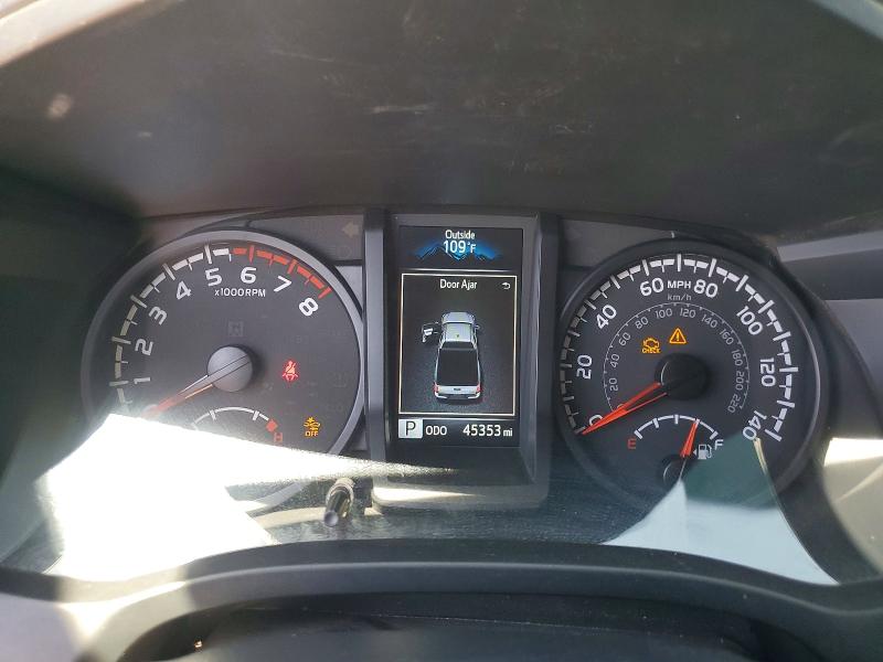2022 Toyota Tacoma VIN 3TYRX5GN4NT051799 COPART salvage auction — FRONT END, Nv - Salvage Title, sold $8,800 on 2026-08-25 (photo 9)