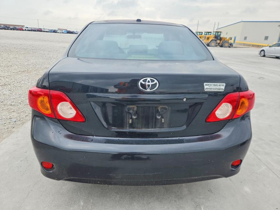 2009 Toyota Corolla VIN JTDBL40E99J052642 COPART salvage auction — FRONT END, Tx - Certificate Of Title, sold $175 on 2026-07-21 (photo 6)