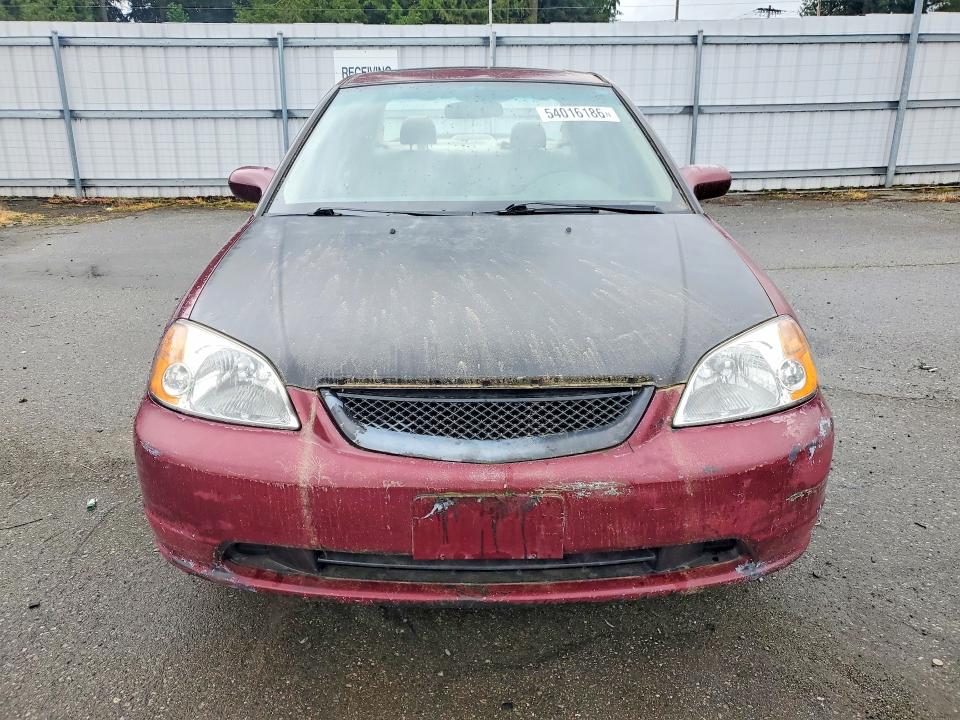 2003 Honda Civic VIN JHMES26763S001208 COPART salvage auction — FRONT END, Wa - Vehicle Cert Of Ownership-Titl, sold $250 on 2026-07-13 (photo 5)