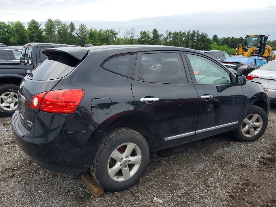 2013 Nissan Rogue VIN JN8AS5MV4DW119338 COPART salvage auction — FRONT END, Md - Cert Of Salvage > 75% Damage, sold $525 on 2026-07-06 (photo 3)