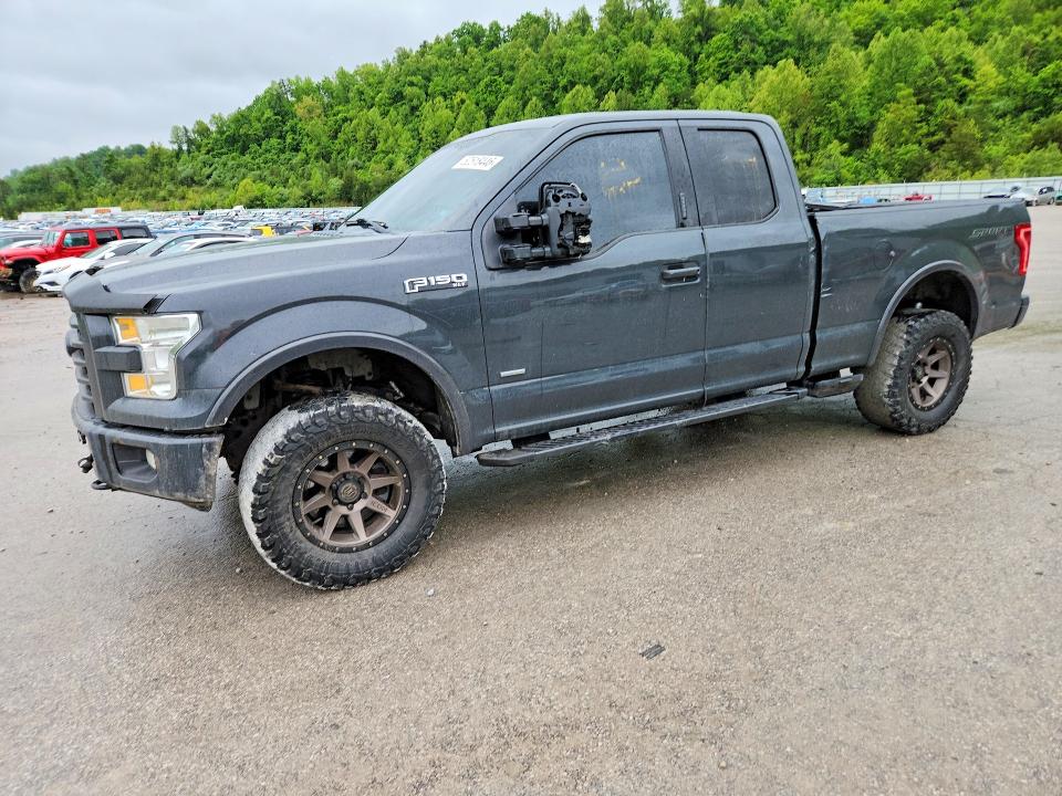2017 Ford F-150 VIN 1FTFX1EGXHKC00076 COPART salvage auction — REAR END, Wv - Certificate Of Title (P), sold $7,700 on 2026-07-02 (photo 1)