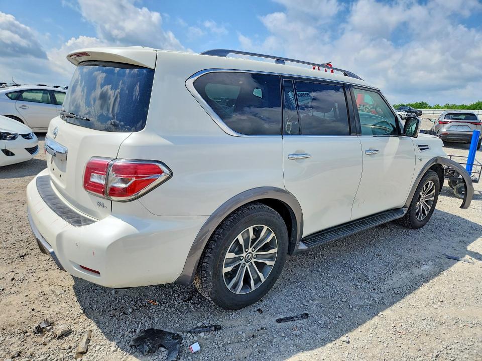 2019 Nissan Armada VIN JN8AY2NC0K9580493 COPART salvage auction — FRONT END, Ky - Cert Of Title-Salvage, sold $10,300 on 2026-07-16 (photo 3)