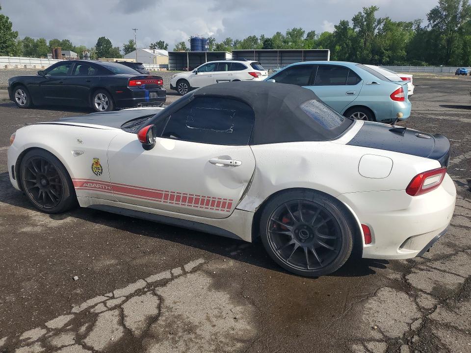2018 Fiat 124 spider VIN JC1NFAEK4J0139454 COPART salvage auction — FRONT END, OR - SALVAGE TITLE CERTIFICATE, sold $175 on 2026-07-29 (photo 2)