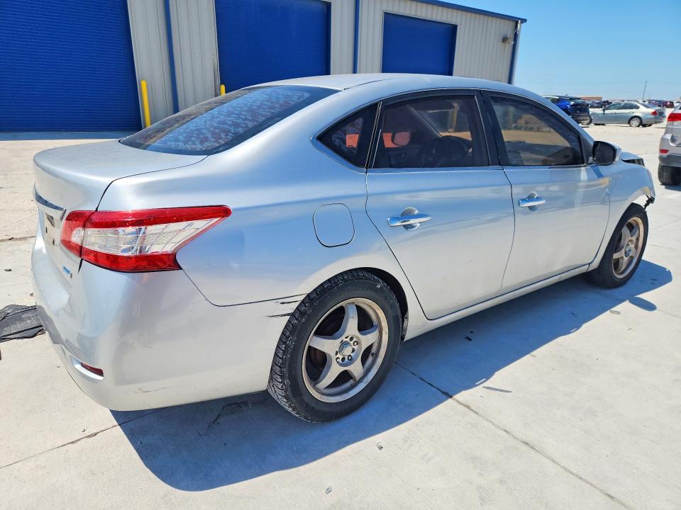 2014 Nissan VIN 3N1AB7AP0EY238028 COPART salvage auction — FRONT END, Tx - Salvage Vehicle Title, sold $725 on 2026-07-02 (photo 3)