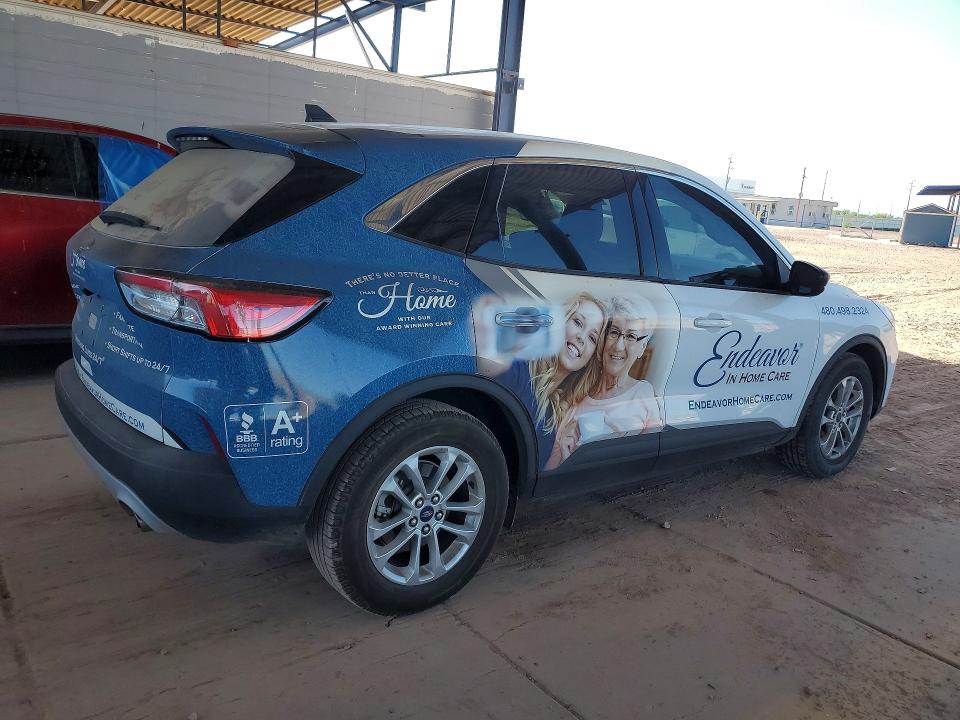 2022 Ford VIN 1FMCU0G62NUB15822 COPART salvage auction — SIDE, Az - Cert Of Title - Salvage, sold $3,400 on 2026-07-02 (photo 3)