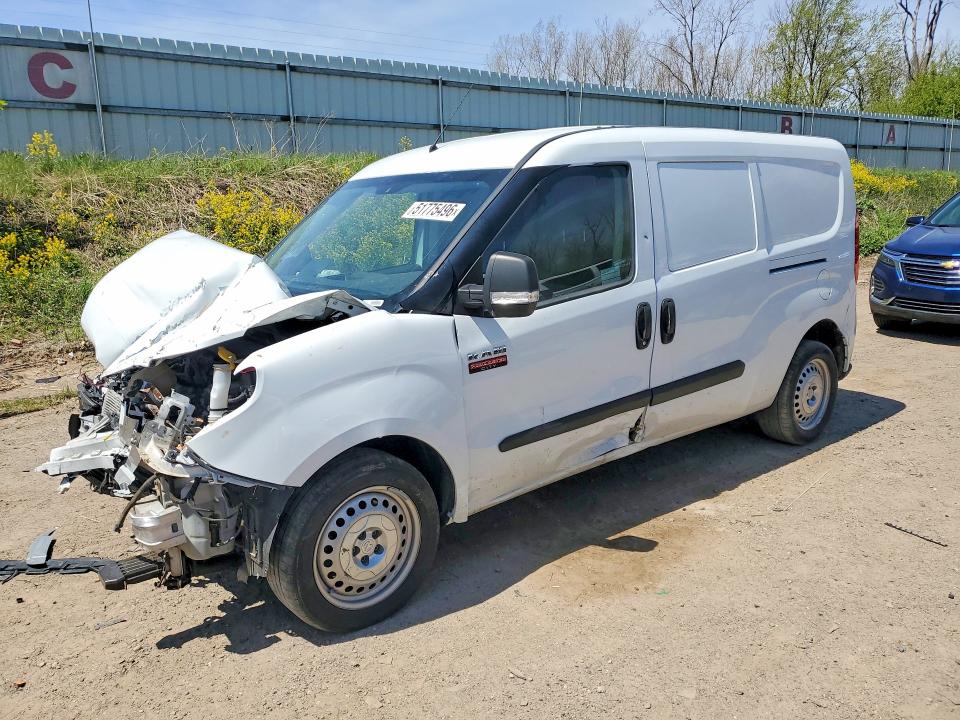 2022 Ram VIN ZFBHRFAB6N6Y21557 COPART salvage auction — FRONT END, Mi - Scrap Certificate Of Title, sold $300 on 2026-07-08 (photo 1)