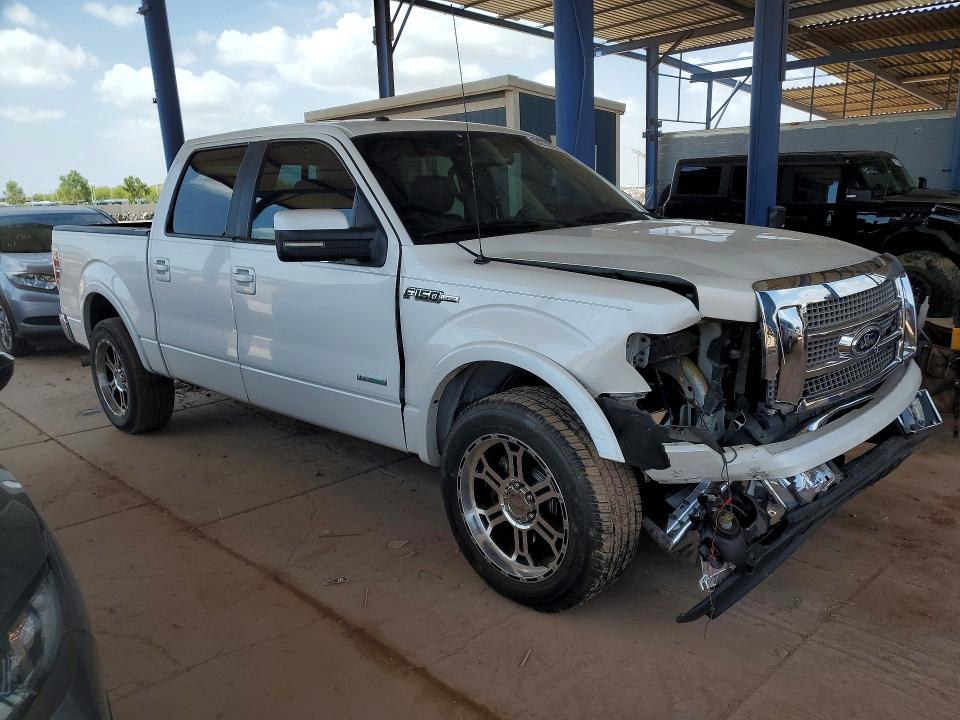 2012 Ford F-150 VIN 1FTFW1CT9CKD47940 COPART salvage auction — FRONT END, Az - Cert Of Title - Salvage, sold $3,150 on 2026-07-02 (photo 4)