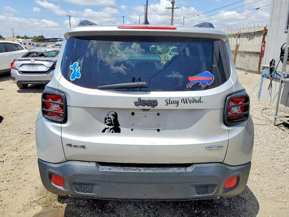 2016 Jeep Renegade VIN ZACCJBBT2GPC65486 COPART salvage auction — MECHANICAL, Ca - Dis/Dlr/Exp Only Clean Title, sold $1,700 on 2026-07-06 (photo 6)