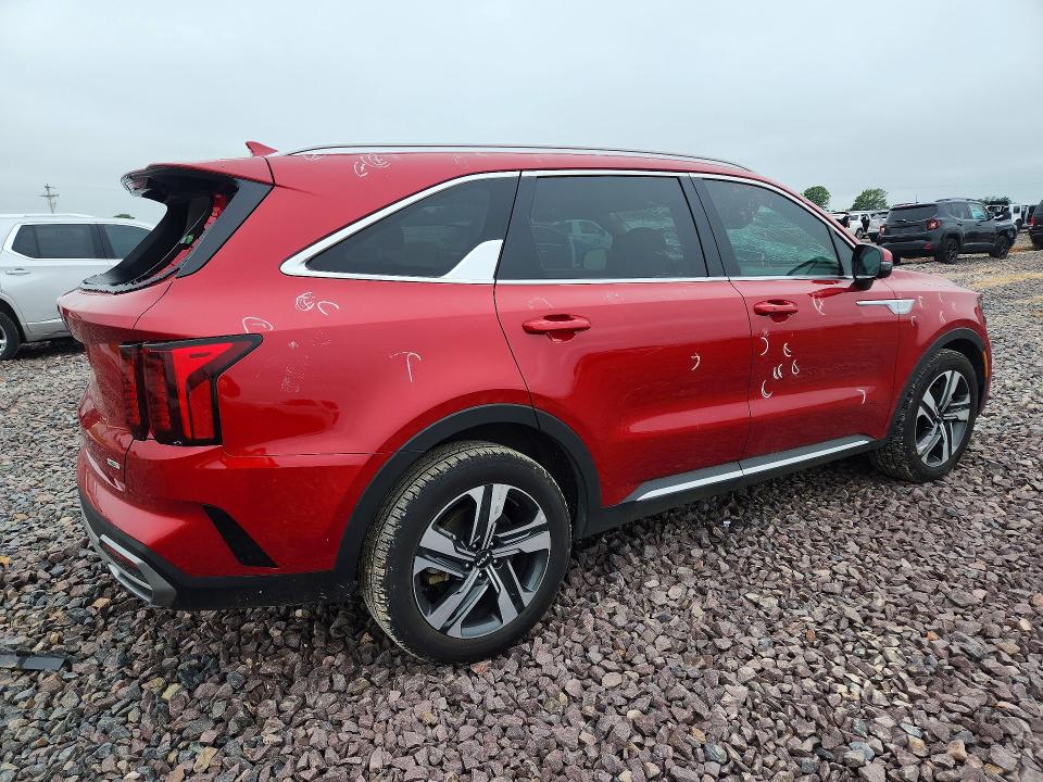 2023 Kia VIN KNDRHDLG3P5213389 COPART salvage auction — HAIL, Mo - Salvage Certificate Of Title, sold $7,600 on 2026-07-27 (photo 3)