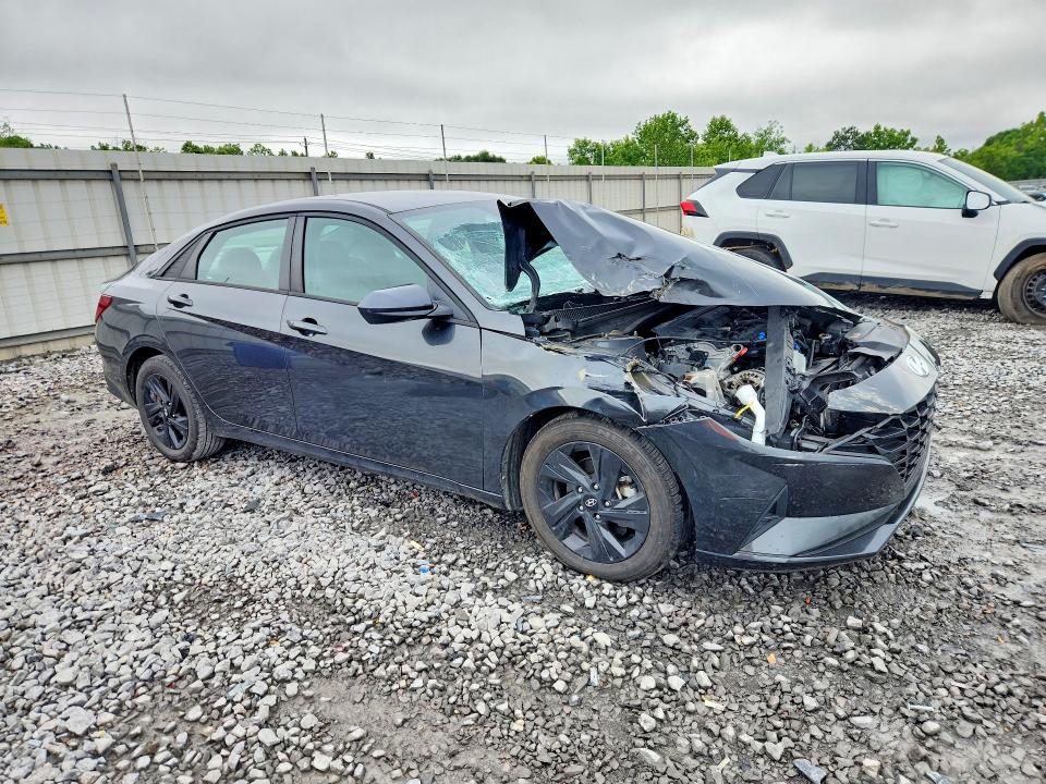 2021 Hyundai Elantra VIN 5NPLM4AG7MH021585 COPART salvage auction — FRONT END, Al - Cert Of Title-Salvage Title, sold $3,100 on 2026-07-21 (photo 4)