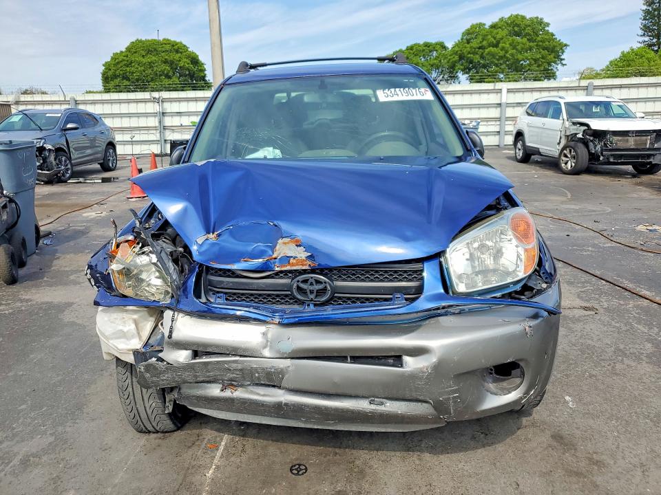 2004 Toyota Rav4 VIN JTEGD20V040020437 COPART salvage auction — FRONT END, Fl - Cert Of Title Slvg Rebuildable, sold $525 on 2026-07-06 (photo 5)