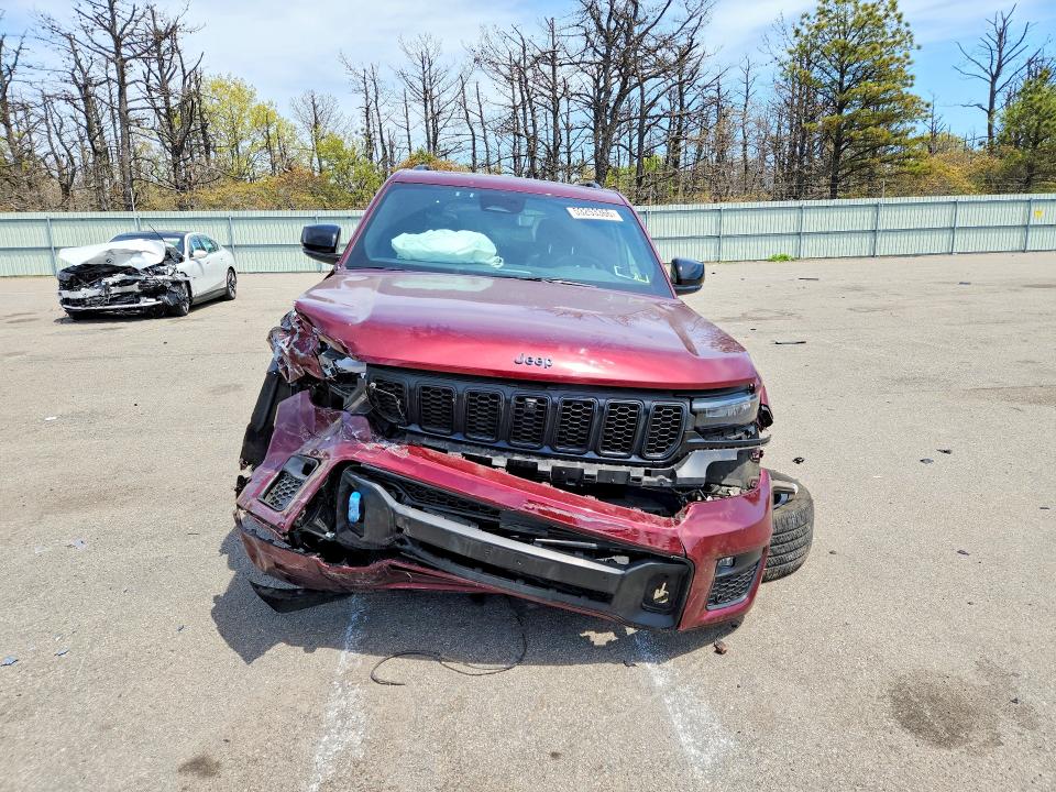2024 Jeep Cherokee VIN 1C4RJYB63R8512273 COPART salvage auction — FRONT END, Ny - Mv-907A Salvage Certificate, sold $7,000 on 2026-07-29 (photo 5)