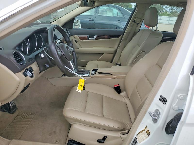 2013 Mercedes-benz VIN WDDGF4HBXDA752286 COPART salvage auction — FRONT END, Il - Salvage Certificate, sold $2,150 on 2026-07-28 (photo 7)