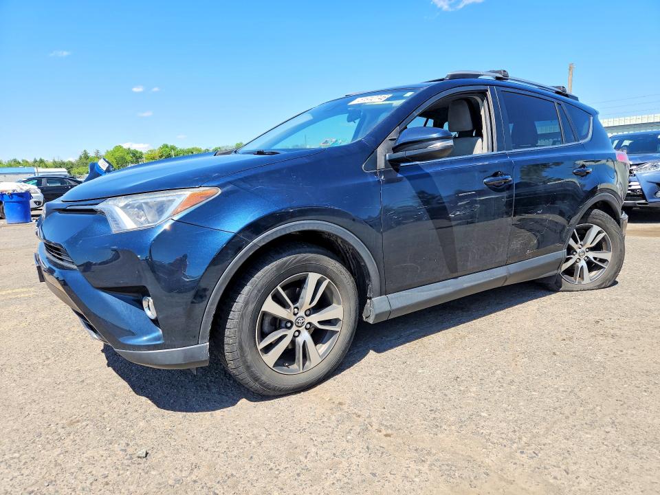 2018 Toyota Rav4 VIN JTMRFREV6JJ725323 COPART salvage auction — REAR END, PA - CERTIFICATE OF SALVAGE, sold $6,700 on 2026-07-10 (photo 1)