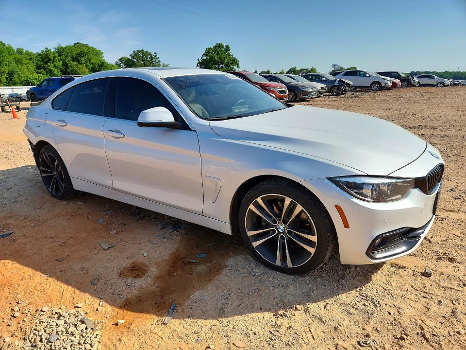 2020 BMW 4er VIN WBA4J3C01LBL11857 COPART salvage auction — REAR END, Nc - Salvage Certificate Of Title, sold $200 on 2026-07-27 (photo 4)