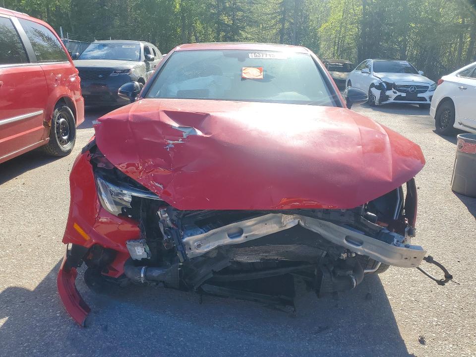 2019 Audi A4 VIN WAUENAF49KA013119 COPART salvage auction — FRONT END, On - Permit Salvage, sold $700 on 2026-07-14 (photo 5)