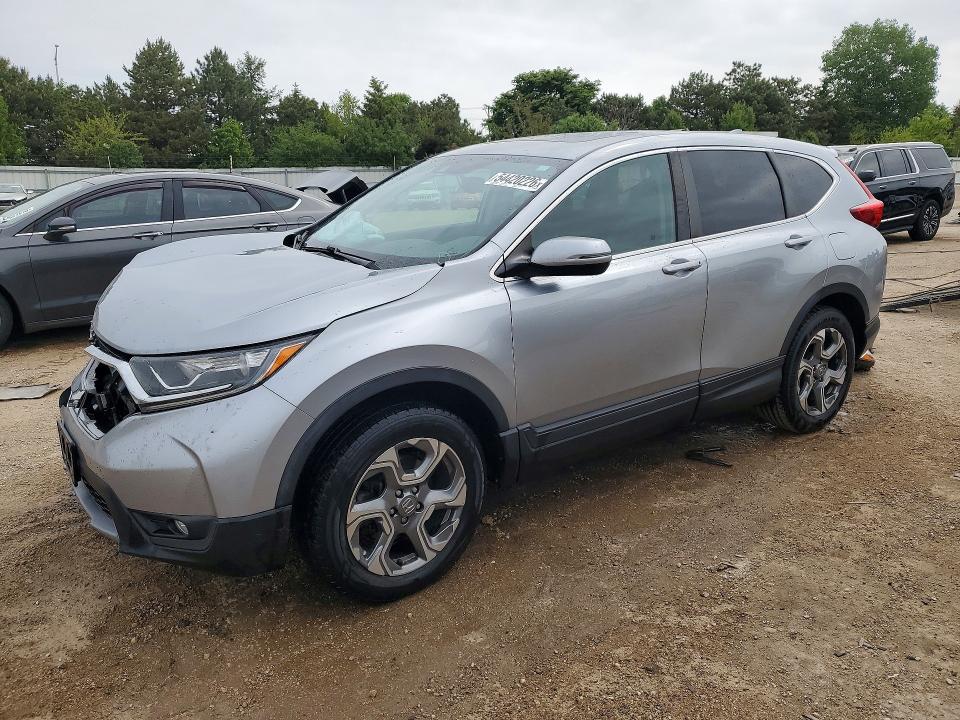 2019 Honda Cr-v VIN 5J6RW2H89KL030685 COPART salvage auction — FRONT END, Il - Salvage Certificate, sold $4,300 on 2026-07-09 (photo 1)