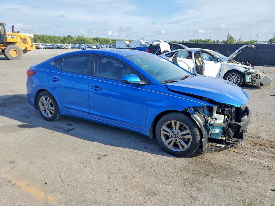 2017 Hyundai Elantra VIN KMHD84LF8HU369450 COPART salvage auction — FRONT END, Fl - Cert Of Title Slvg Rebuildable, sold $2,650 on 2026-07-14 (photo 4)